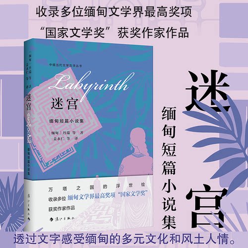 迷宫:缅甸短篇小说集〔缅甸〕 丹瑞 等 著 ； 姜永仁 等 译漓江短篇小说集/故事集QG
