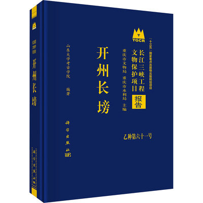 开州长塝 科学出版社 山东大学考古学院 编 文物/考古  KC
