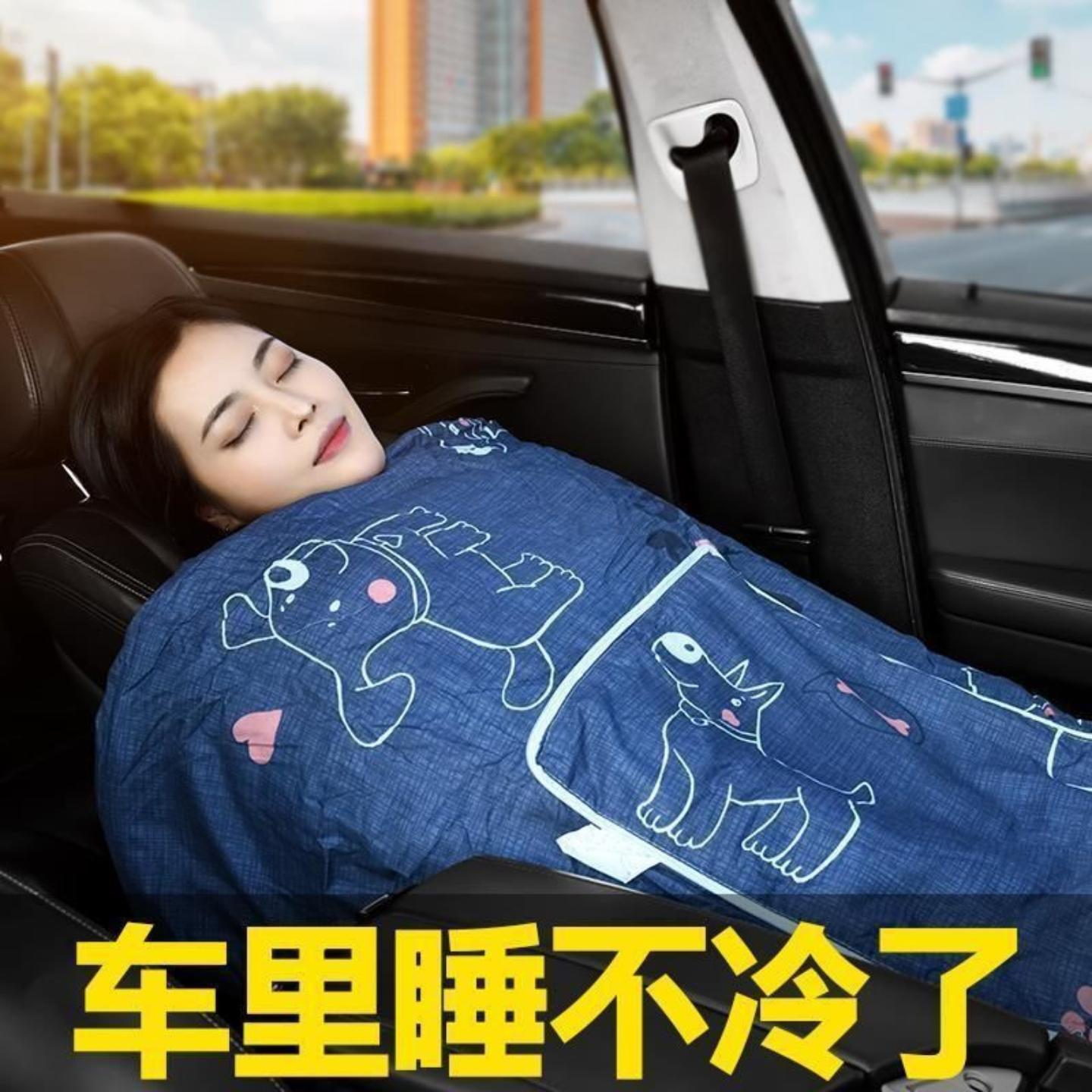 汽车抱枕被子两用车内折叠靠垫