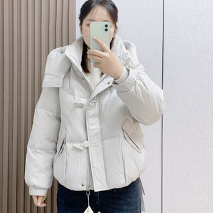 2026新款时尚保暖连帽短款石墨烯云绒服女27