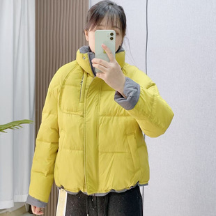 2025冬季新款保暖洋气立领石墨烯云绒服女26