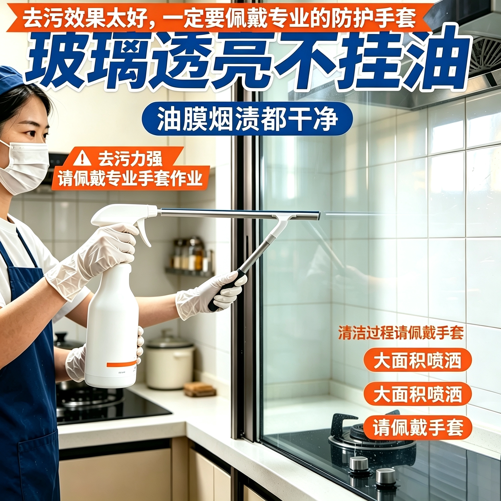 油污净厨房重油污清洁剂强力去油污神器油烟机清洗剂502ml大容量