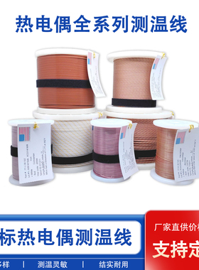 测温线K/T/J型热电偶感温线TT/GG-K/T/J-30/36/24-SLE测温线厂家