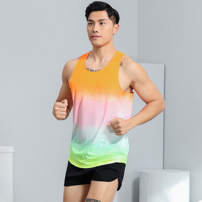 男女比赛体考跑步舒适透气