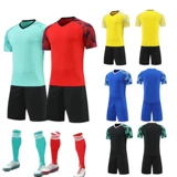 Футбольная форма, детский футбольный быстросохнущий дышащий спортивный комплект подходит для мужчин и женщин для тренировок, делается под заказ