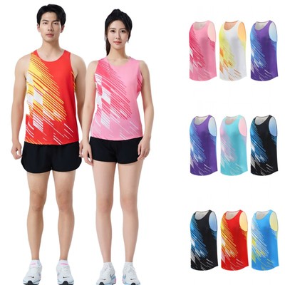 马拉松男女田径服跑步比赛定制