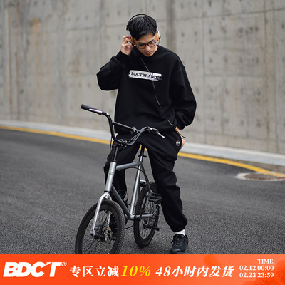 印花BDCT日常套头卫衣