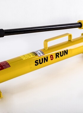 SUNRUN 手动液压泵 SPH-900 钢制泵浦 双速 压力表 油管 SUN RUN-