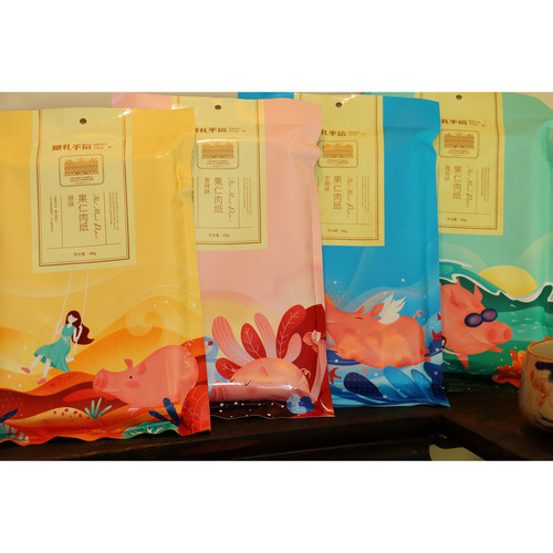 南港渔铺鼓浪屿特产果仁肉纸香辣味厦门伴手礼台湾风味猪肉纸零食