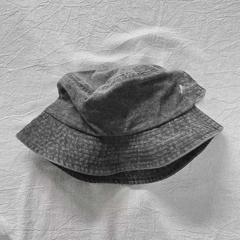 stussy waterwash fade grey hat