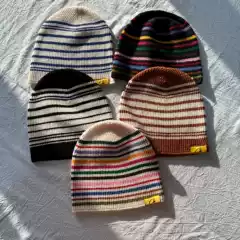 Crtz Cortiez Thick Rope Stair Cold Cap Beanie Hand-Sewn