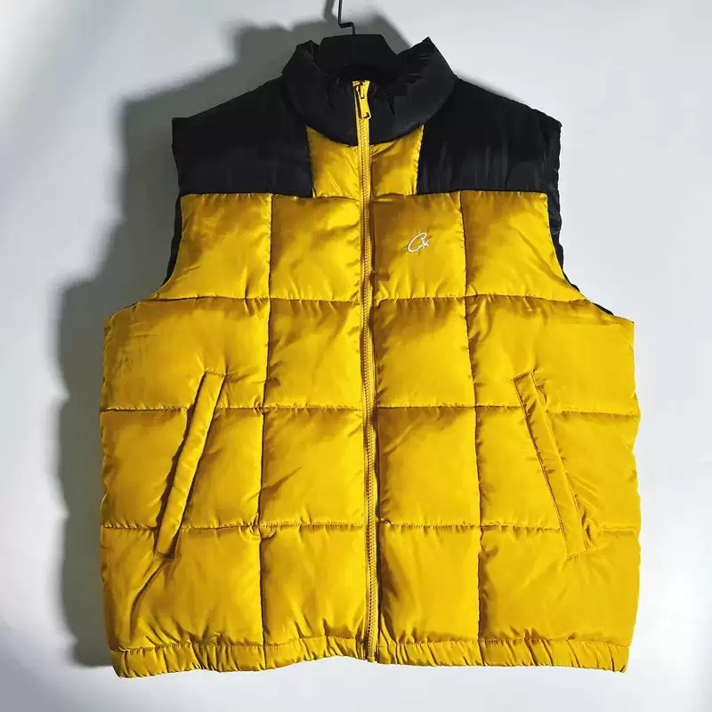 co  yellow vest jacket in stock！