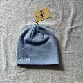 Light Blue Embroidered Beanie