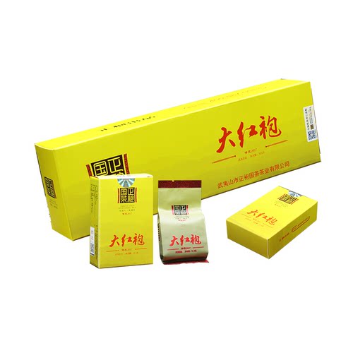 潮汕大红袍125g烟条装武夷岩茶