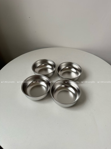 食品级304不锈钢小碗菜！蒸蛋小碗酱料小碗辅食碗宝宝碗调料碗厨