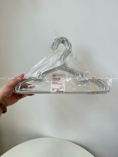 出口日式铝衣架轻便铝衣架太空铝合金衣架加长衣架