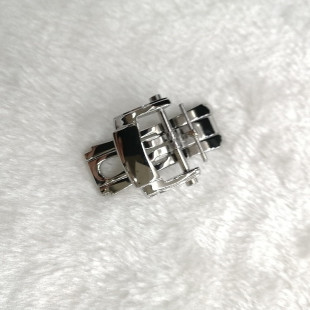 代用百达翡丽表扣鹦鹉螺5711 5712皮带蝴蝶扣折叠扣胶带扣子18mm