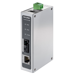 tplink光纤收发器千兆单模单纤工业级一对1电二四八转网线14槽机架式集中盒监控网络POE供电百兆光电转换4口8