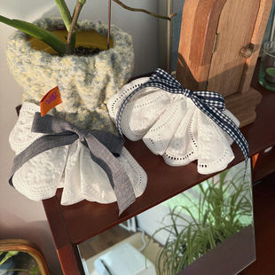 POISSON蝴蝶结绣花百搭发饰！韩国童装代购2026春款女童发饰