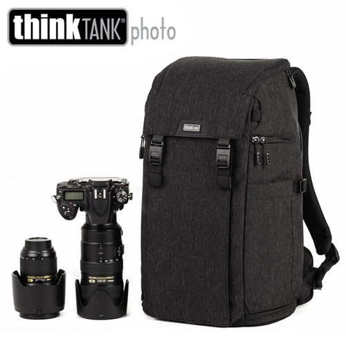 thinkTANK创意坦克496上下分仓双肩摄影包后开防盗相机包侧开快速