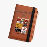 Сумка для паспорта подходит для мужчин и женщин, система хранения, защитный картхолдер, бумажник, анти-кража