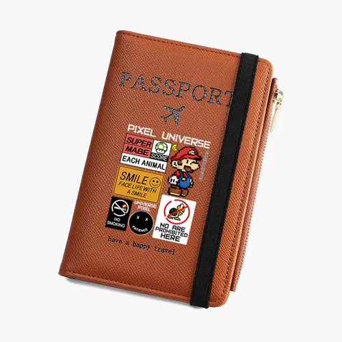 Сумка для паспорта подходит для мужчин и женщин, система хранения, защитный картхолдер, бумажник, анти-кража