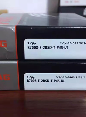 德国FAG进口轴承B7015-E-2RSD-T-P4S-UL B7016-C-2RSD-T-P4S-UL