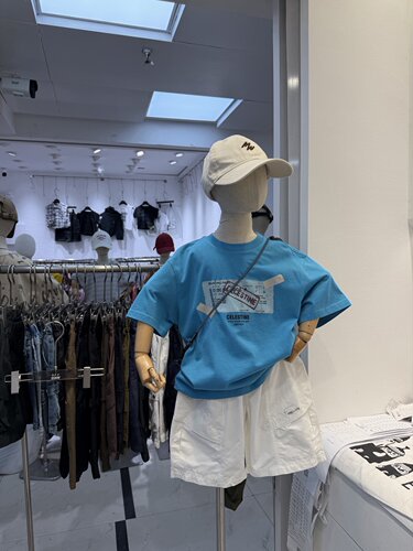 Ec尔菲梵潮牌EFF实体店品质男孩中大小童装宝宝夏装韩版短袖T恤酷