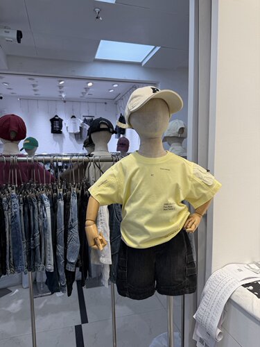 尔菲梵EC潮牌实体店品质小男孩宝宝童装夏天设计款短袖纯棉T恤衫