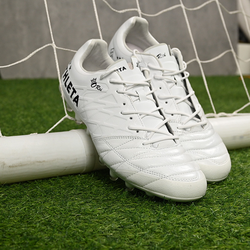 酷锐足球ATHLETA阿仕利塔高端袋鼠皮MG短钉人草足球鞋男10019