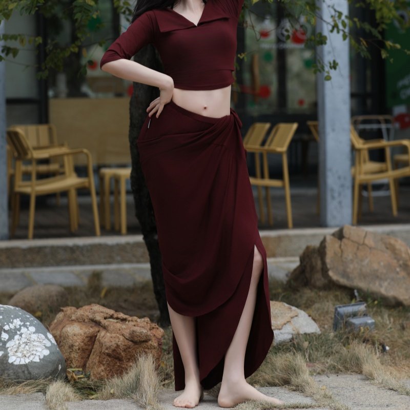 纪小白【经纬.地幔阔腿裤】紧密莫代尔肚皮舞瑜伽古典舞练功裤,运动/瑜伽/健身/球迷用品,肚皮舞下装,淘宝优惠券,粉丝福利购,淘宝优惠卷