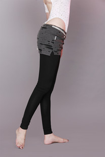 显瘦莫代尔2020 裙裤 纪小白原创肚皮舞下装 练功服弹力包臀打底裤