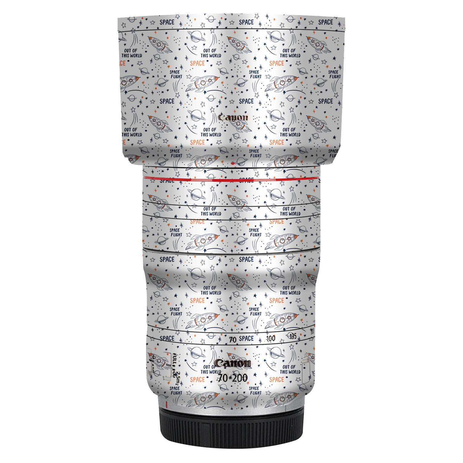 漫步驴适用于佳能RF70-200_F4镜头保护贴膜贴纸贴皮改色膜全包皮