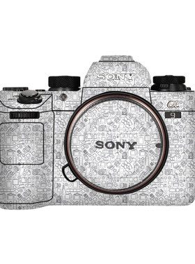 适用于索尼黑卡RX1R2相机机身贴膜_黑卡RX1R二代保护膜防刮贴皮