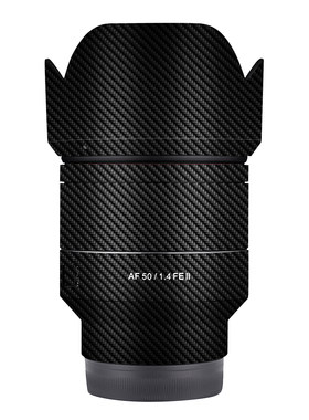 背包客适用于森养三阳AF35MM F1.8索尼E卡口镜头保护膜贴纸贴全包