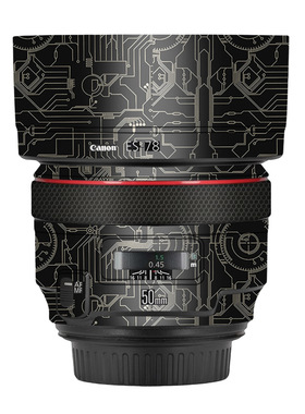 适用于佳能EF50 f1.2L保护贴膜501.2改色膜贴纸无痕背胶全包3M纸