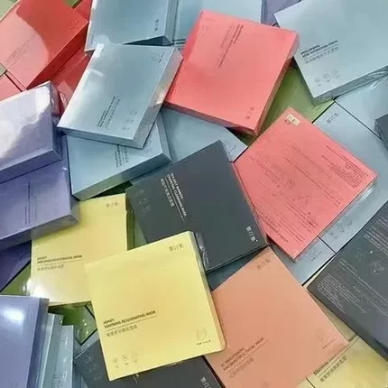 葶升级款红膜暗沉语黎汀修复面膜正品敏感肌补水集菲彩色