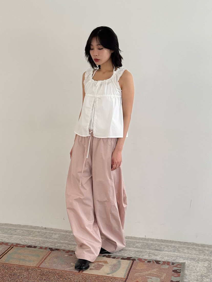 直邮包邮KARE/WEREPIECE韩国女装代购25夏新款减龄无袖背心衬衫4