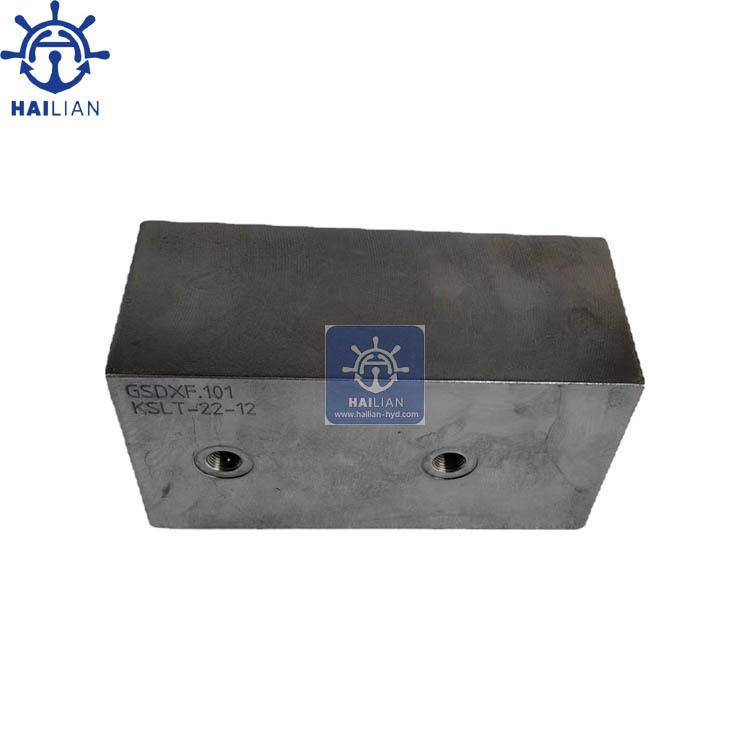 Tsuji起重吊机克令吊液压阀单向阀DWG No.8400879-0-00001