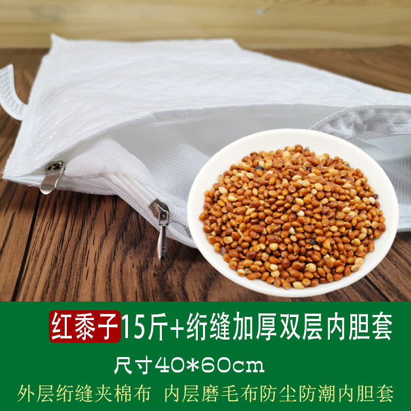 黍子成人 枕头成品蒙稷长方形简约单人 大尺寸植物种子枕头