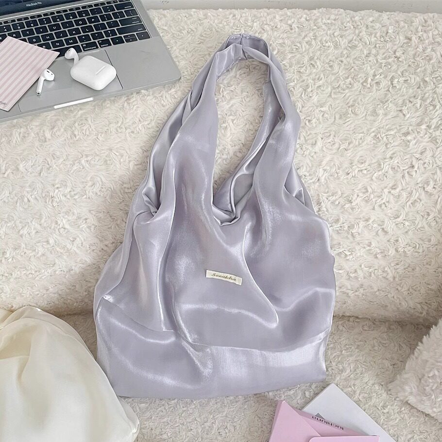 韩版气质温柔少女仙气背心包单肩包大容量包慵懒风时尚通勤