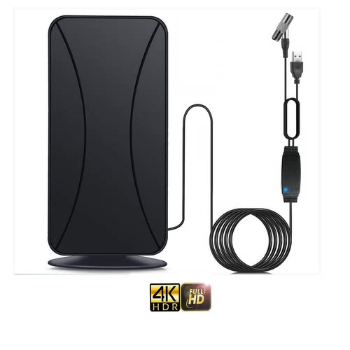 室外阳台窗台通用地面波数字电视天线DTMB10米线DVB/ATSC跨境畅销