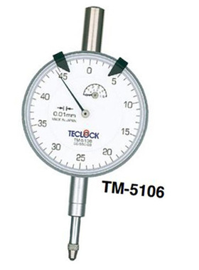日本得乐TECLOCK百分表TM-5106/厂家指针式百分表/现货
