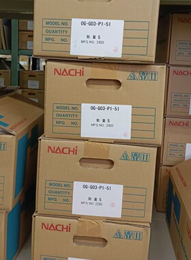 日本库存NACHI不二越先导式止回阀OCP-G03-B3-J51