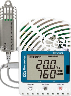 日本TANDD数据记录器TR-76Ui-S  CO2浓度/温度/湿度测量