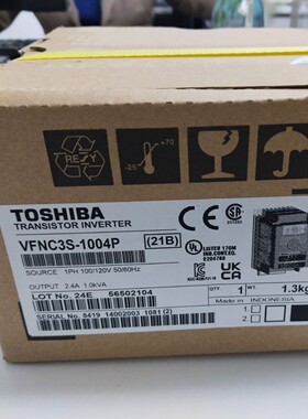 TOSHIBA东芝小型变频器VFNC3S-1004P(VF-nC3系列）