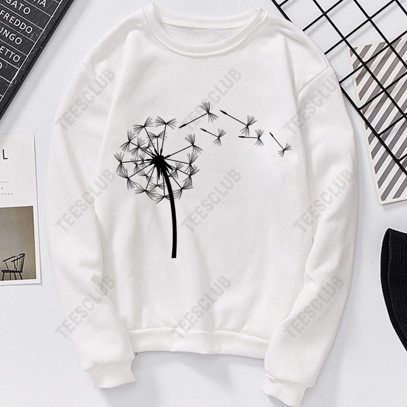 Dandelion Hoodies Harajuku Hooded