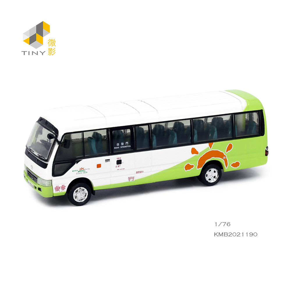 TINY微影 城市KMB26 丰田考斯特B59阳光巴士 合金汽车模型