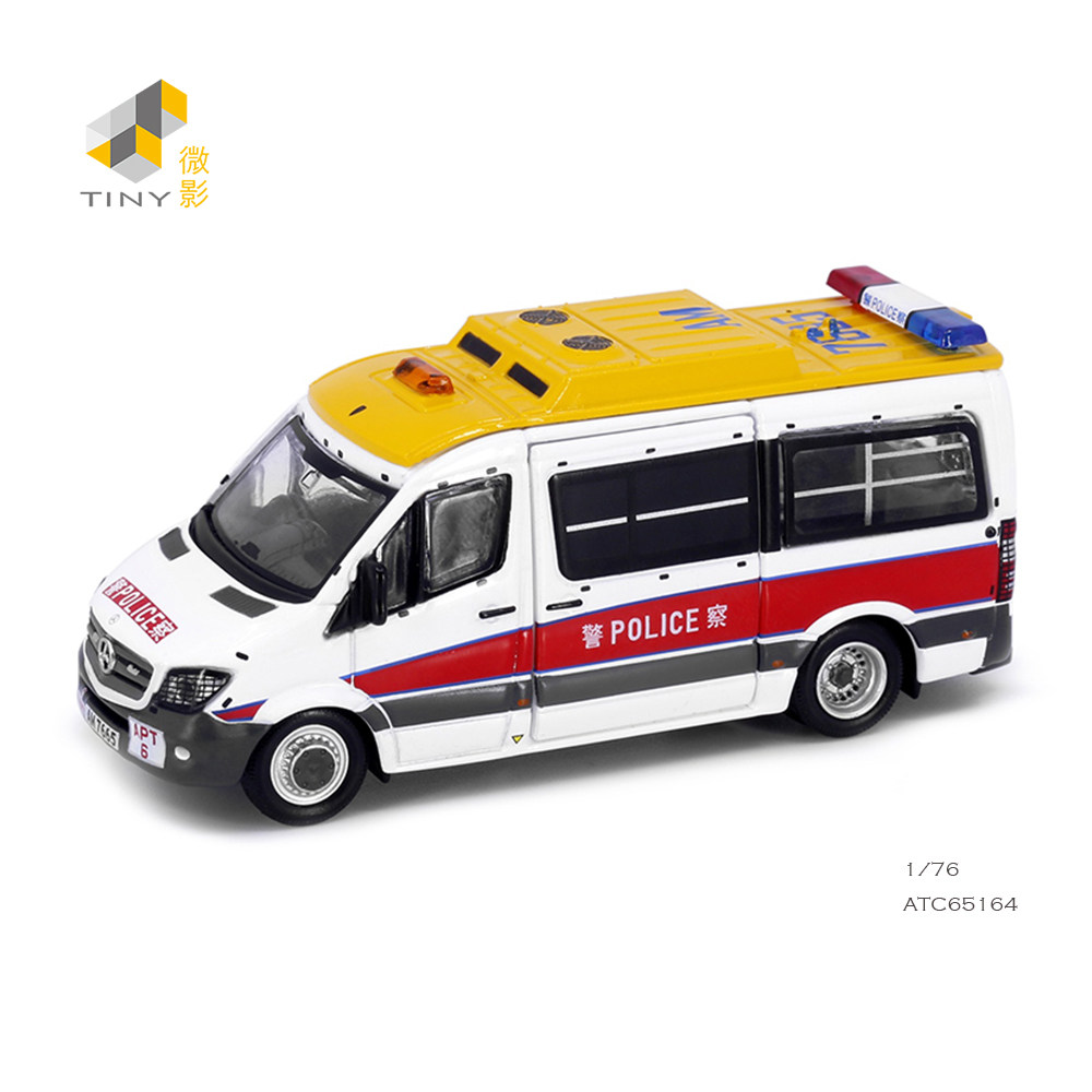 TINY微影 城市 110 奔驰 Sprinter FL 机场警区 (AM7665)合金车模