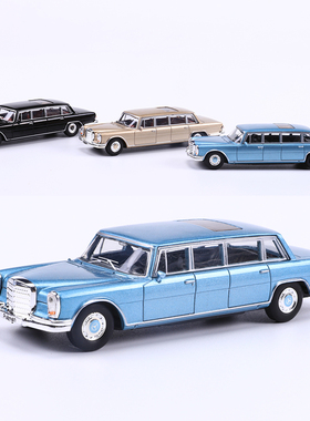 DCT淘金铁马-奔驰普尔曼 1:64 Pullman 600 合金汽车模型收藏摆件